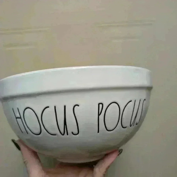 Rae Dunn hocus pocus orange inside mixing  bowl halloween - Picture 1 of 5